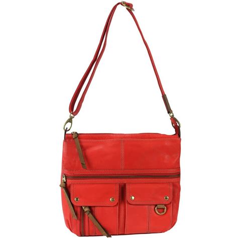 fossil taschen leder
